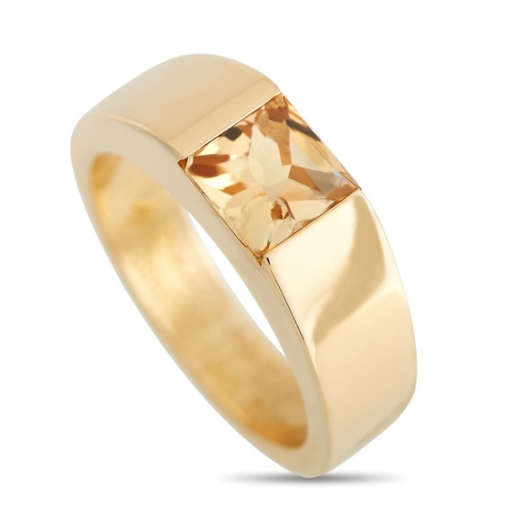 Cartier Rare Vintage 18k Yellow Gold Ring size 5 - Picture 2 of 9